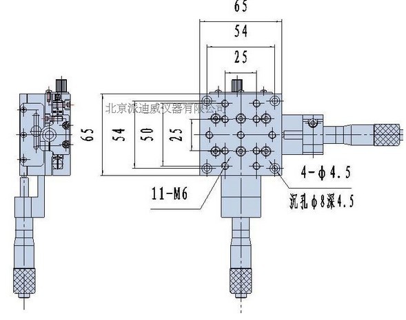 手動(dòng)多維組合臺(tái) ：PH-209H