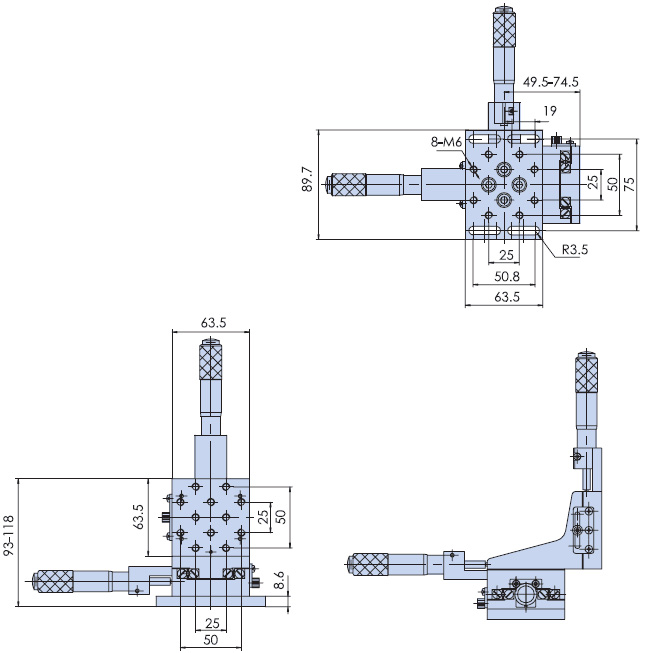 PT-GX1025光纖專(zhuān)用滑臺(tái)