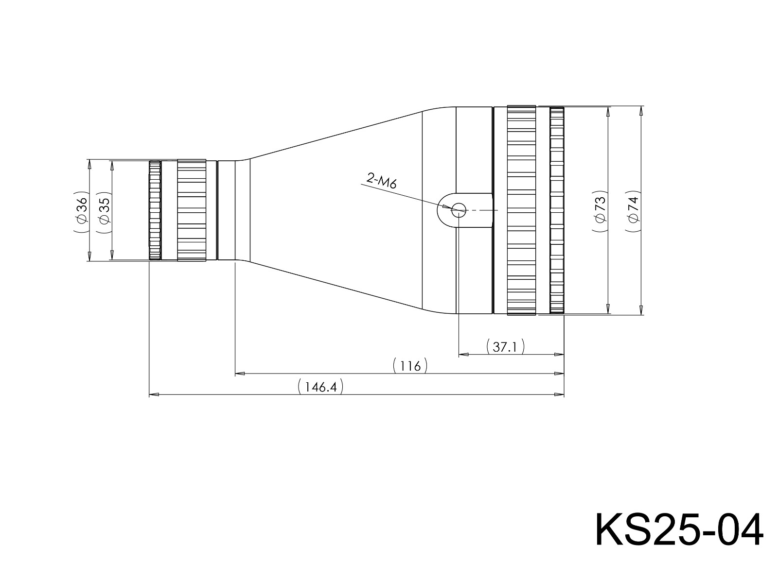 派迪威KS25系列變倍擴束鏡