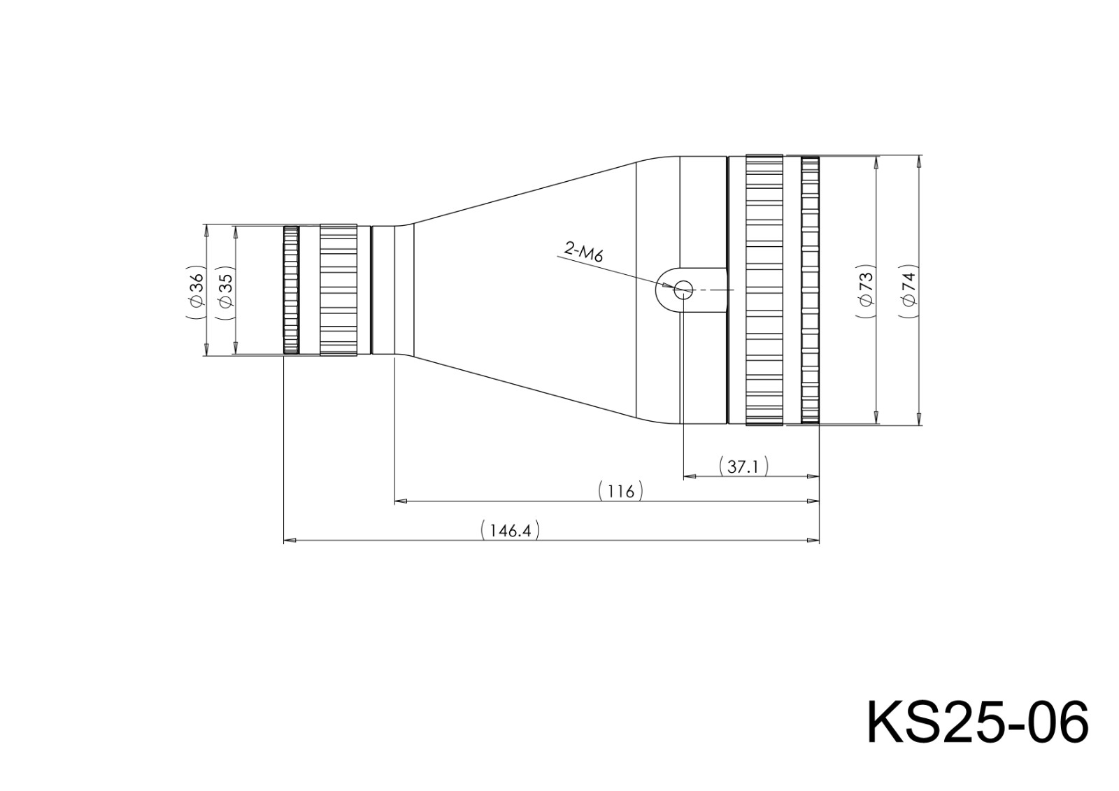 派迪威KS25系列變倍擴束鏡