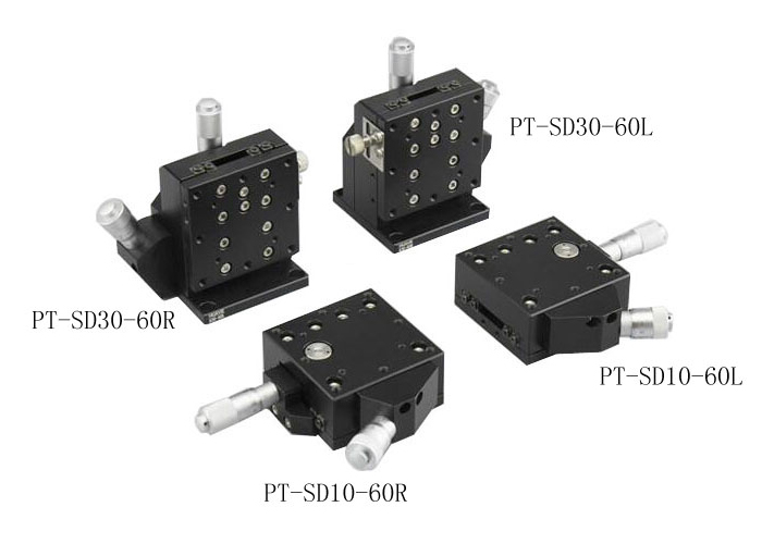 高分辨率位移臺 PT-SD10-60R/60L PT-SD30-60R/60L
