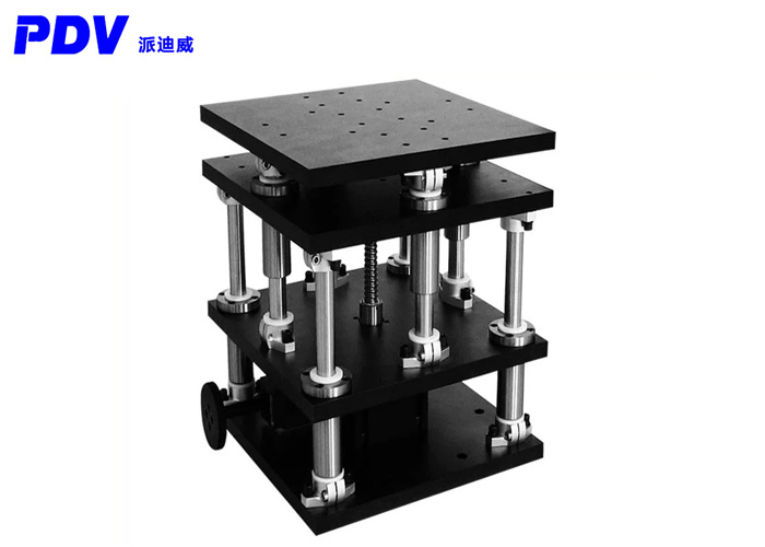 PT-SD850手動(dòng)升降臺(tái)光學(xué)重載Z軸工作臺(tái) 大型渦輪螺桿調(diào)整位移臺(tái)