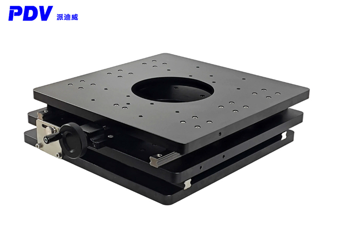 SD-XY10手動XY中空位移臺 平移臺 行程±10mm 承載30kg